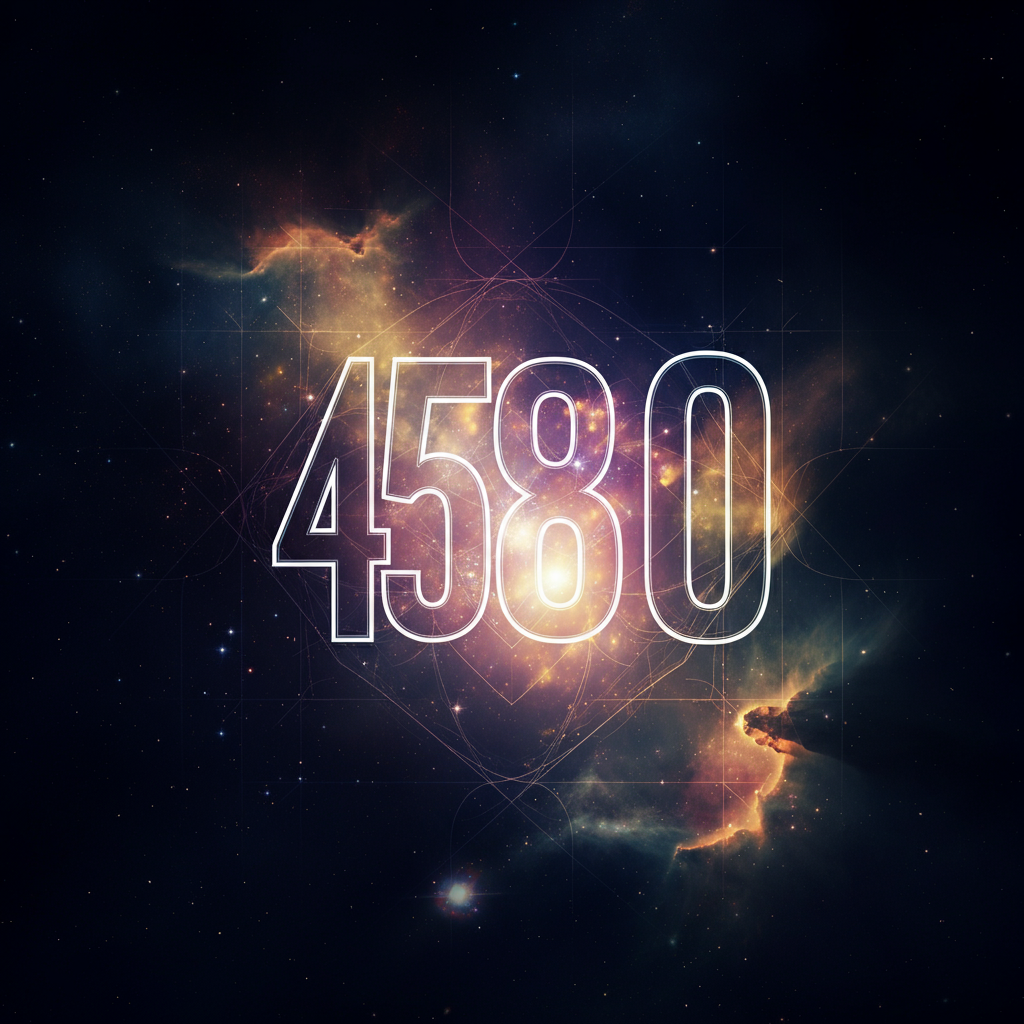 Numerologie 4580 Betekenis ✨