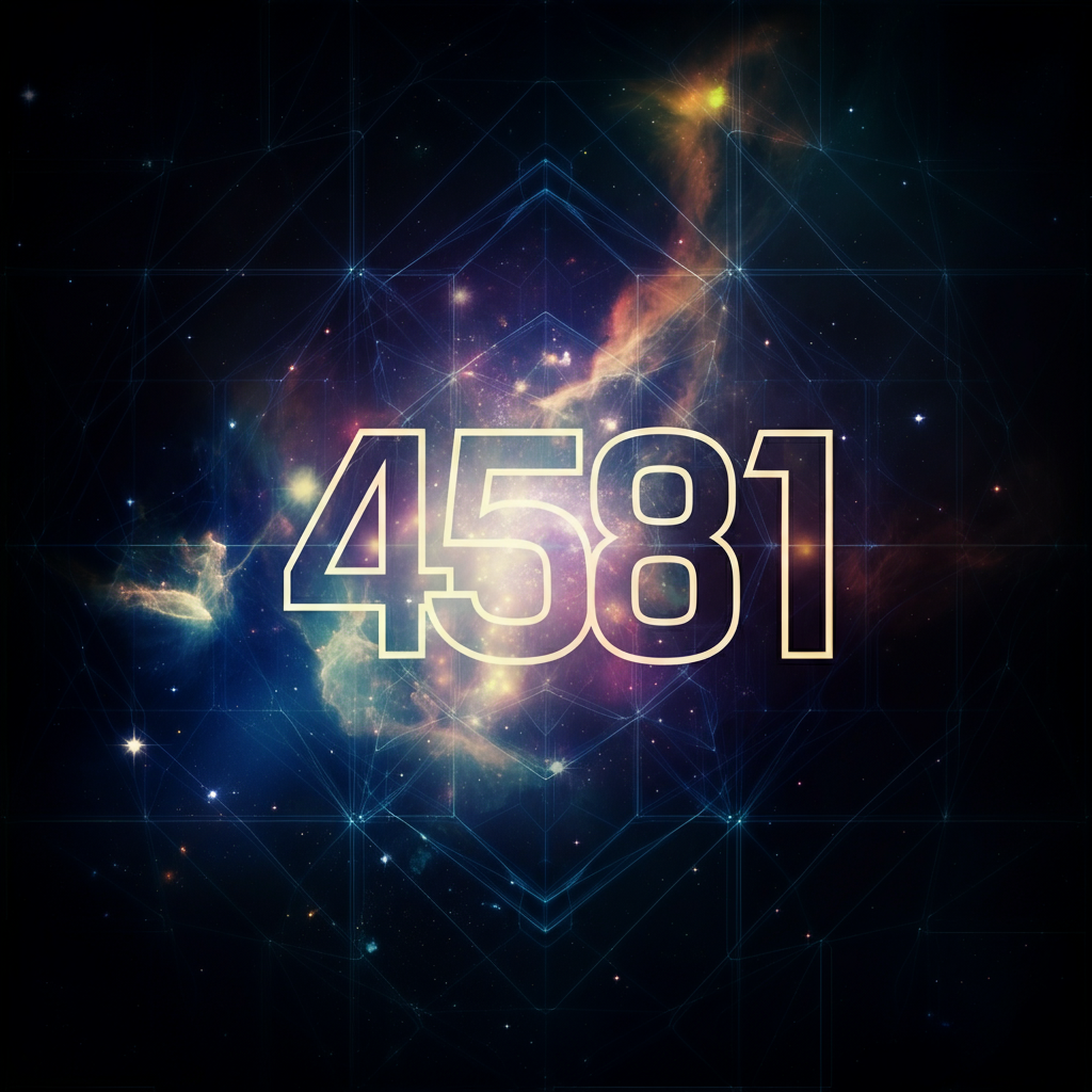 Numerologie 4581 Betekenis ✨