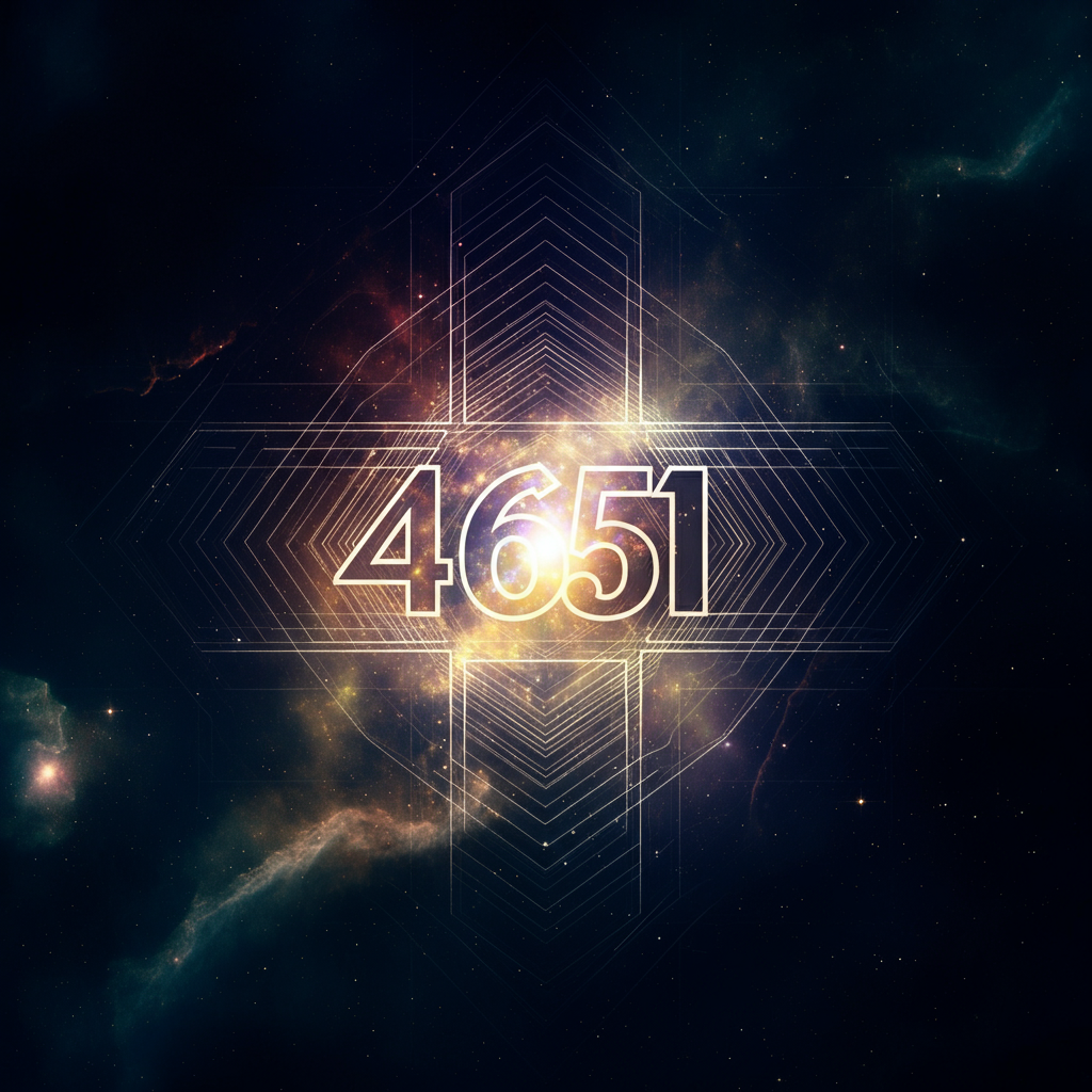Numerologie 4651 Betekenis ✨
