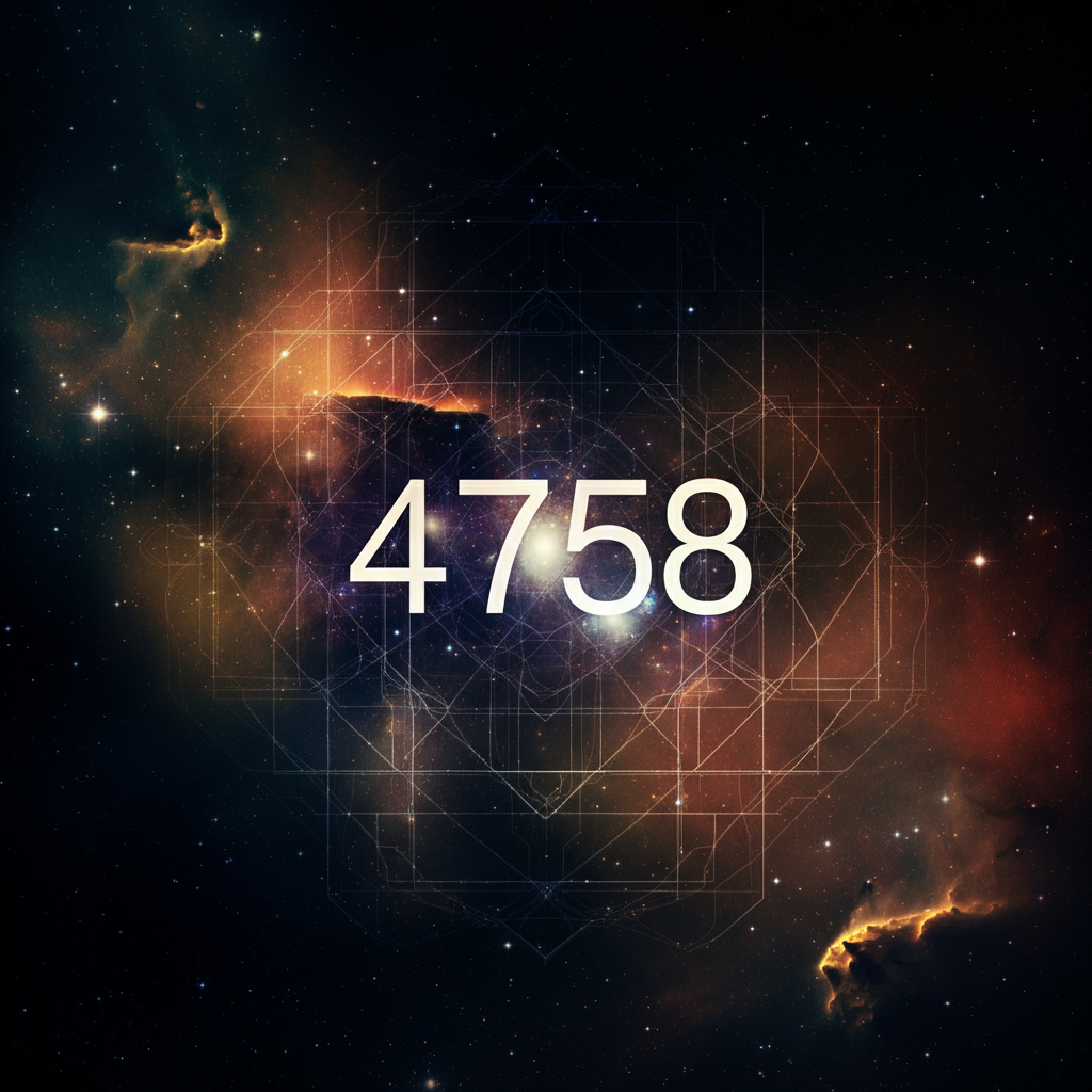 Numerologie 4758 Betekenis ✨