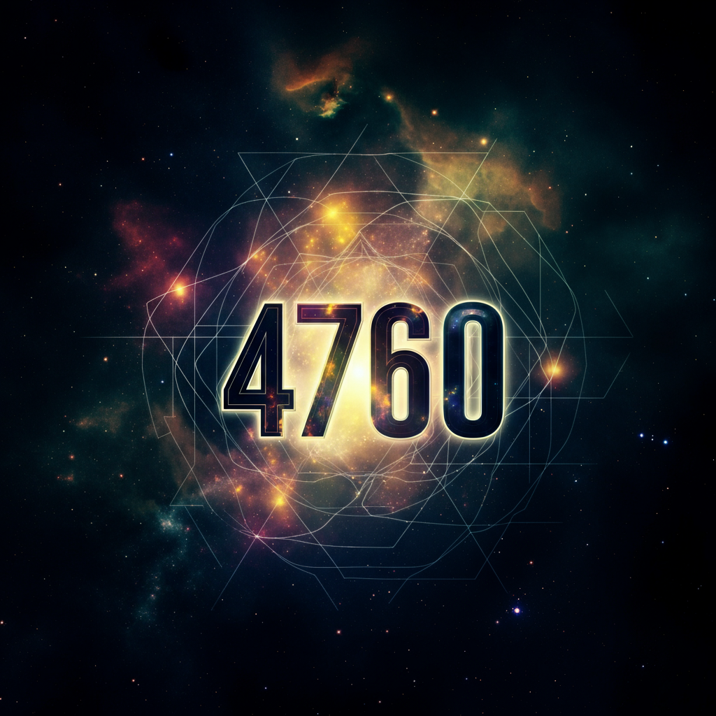 Numerologie 4760 Betekenis ✨