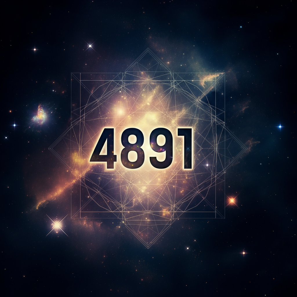 Numerologie 4891 Betekenis ✨