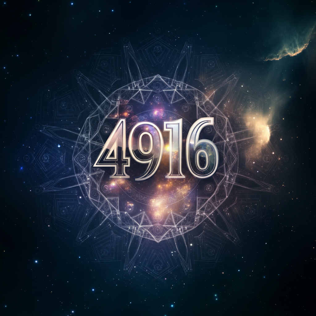 Numerologie 4916 Betekenis ✨