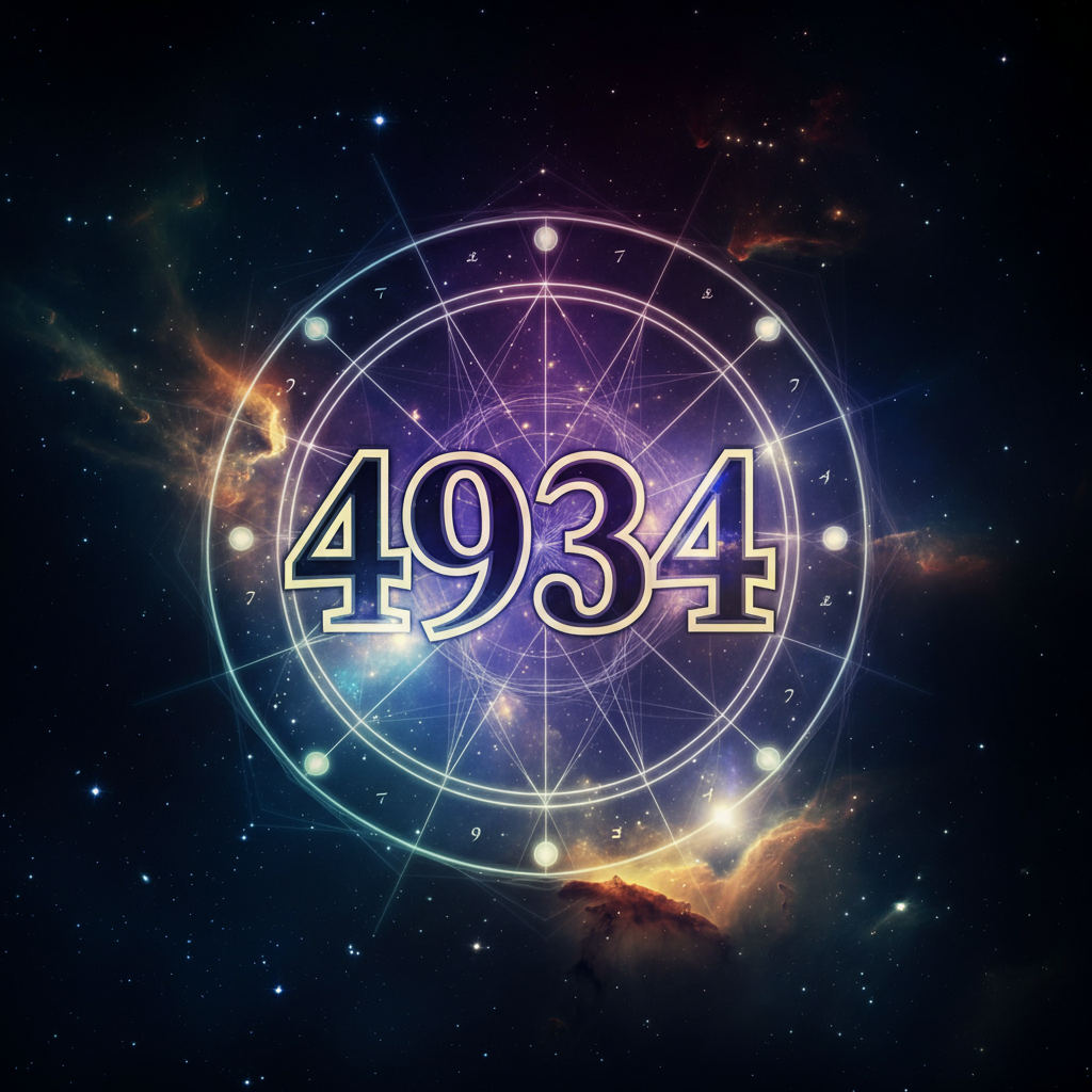 Numerologie 4934 Betekenis ✨
