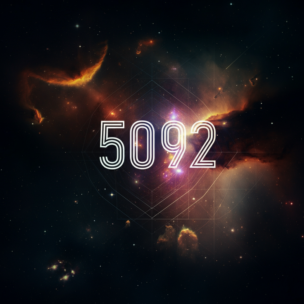 Numerologie 5092 Betekenis ✨