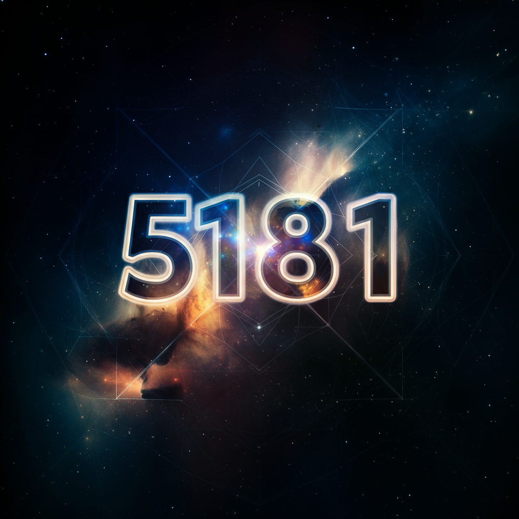 Numerologie 5181 Betekenis ✨