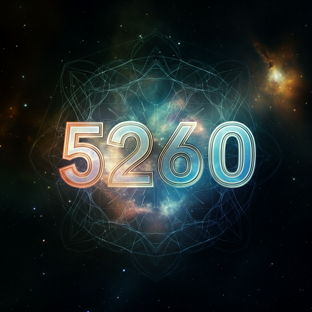 Numerologie 5260 Betekenis ✨