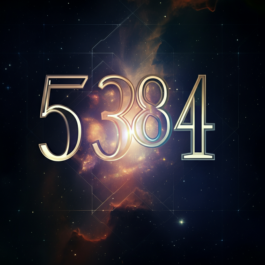 Numerologie 5384 Betekenis ✨