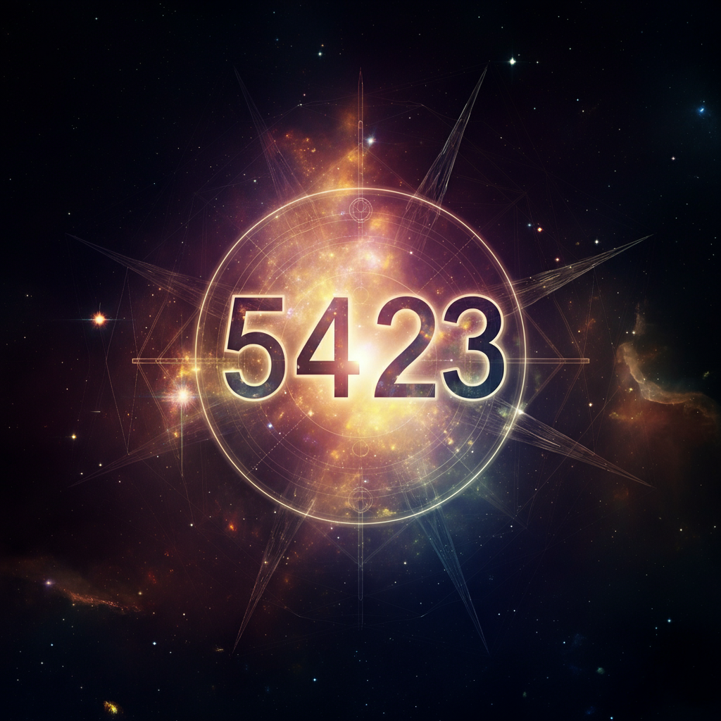 Numerologie 5423 Betekenis ✨