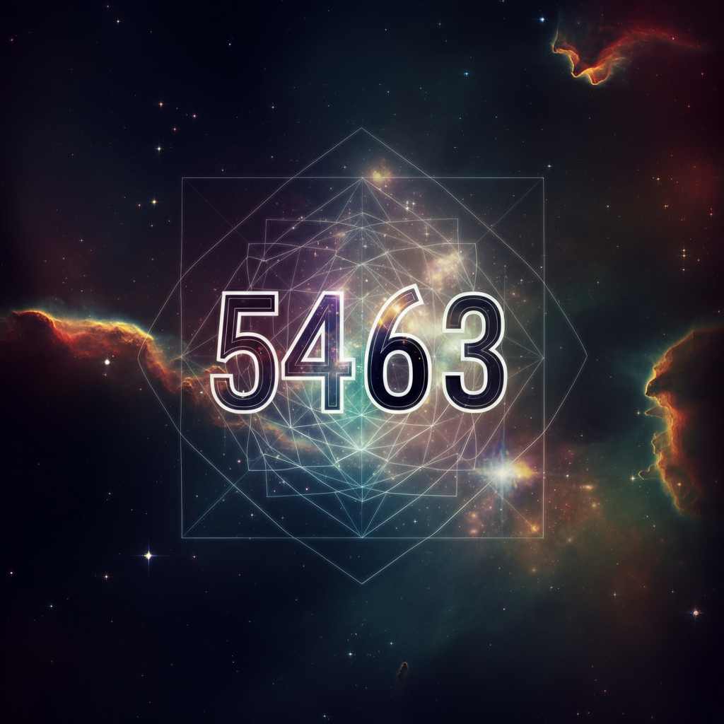 Numerologie 5463 Betekenis ✨