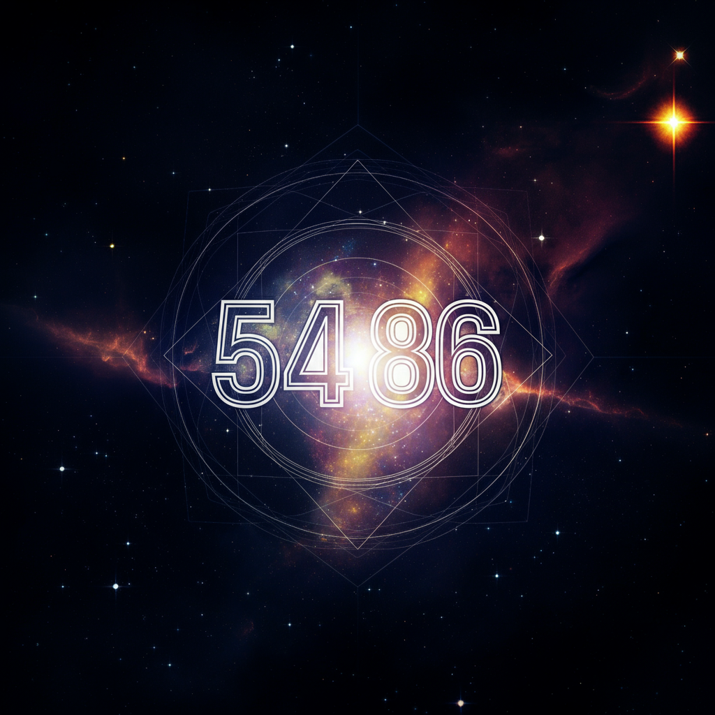 Numerologie 5486 Betekenis ✨