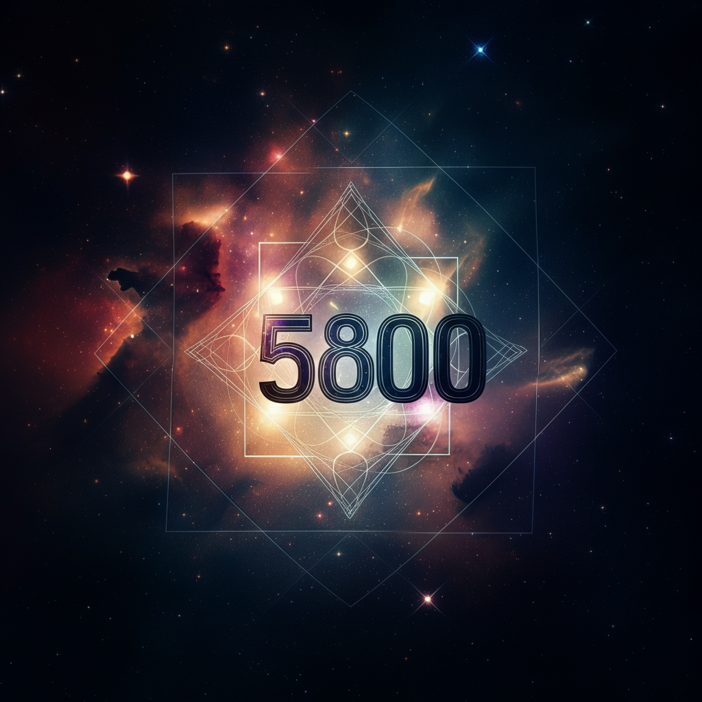 Numerologie 5800 Betekenis ✨