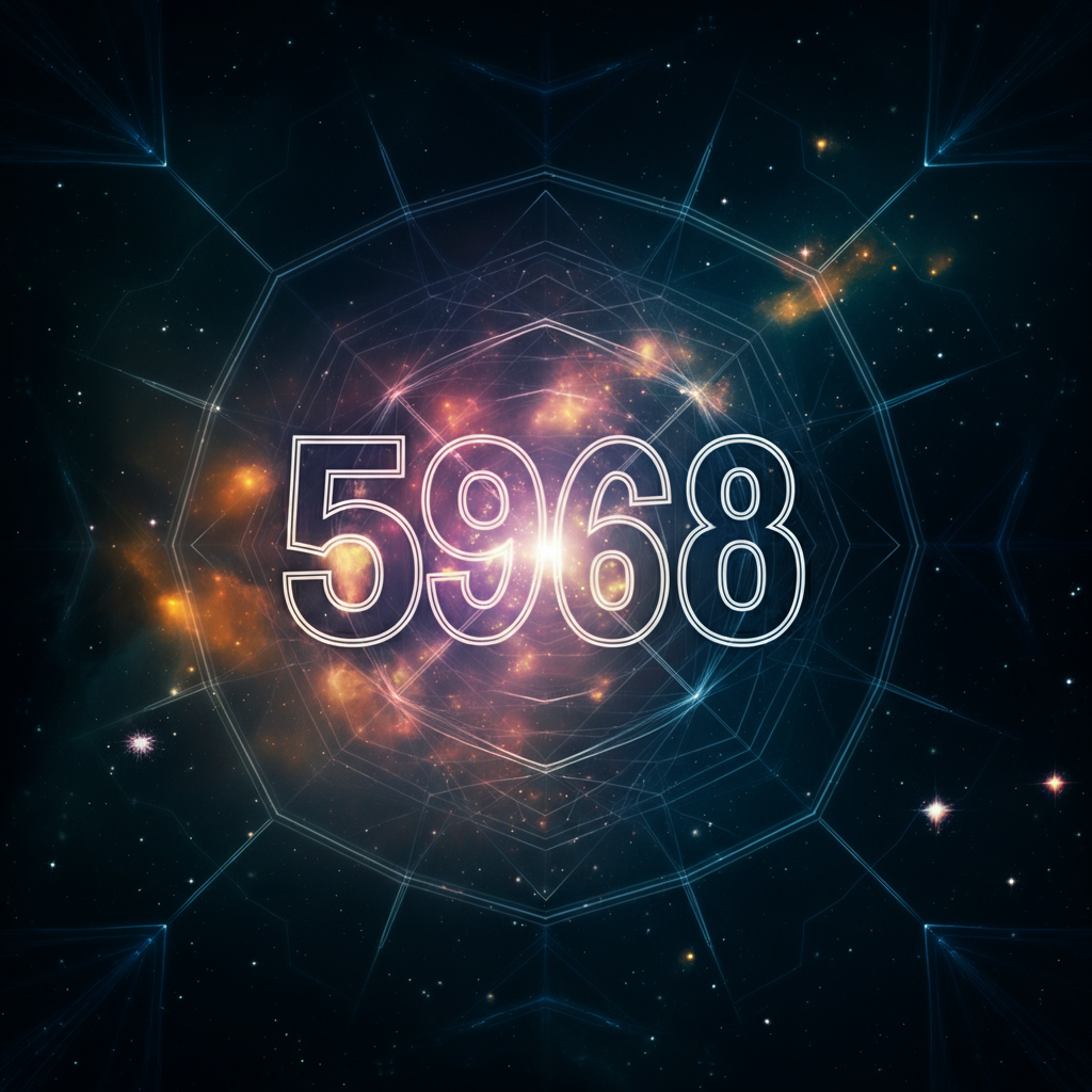 Numerologie 5968 Betekenis ✨