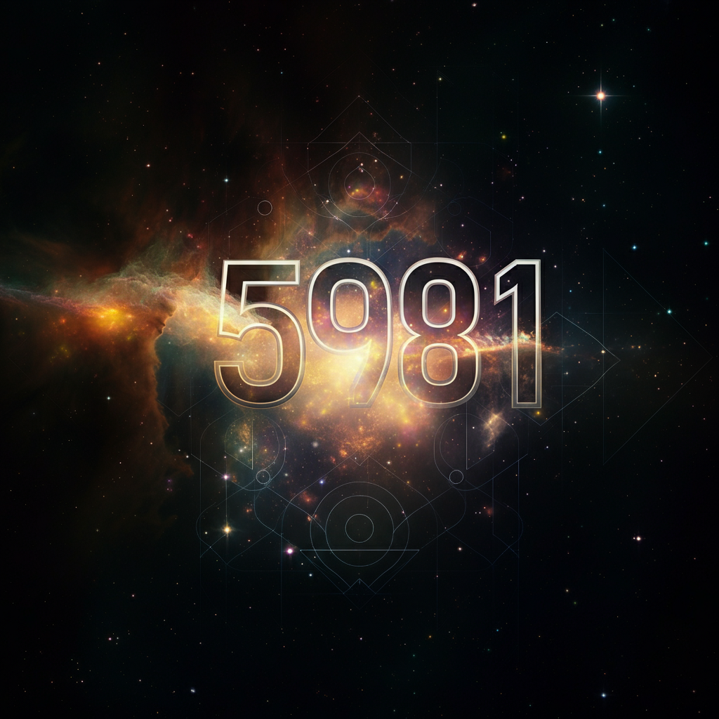 Numerologie 5981 Betekenis ✨